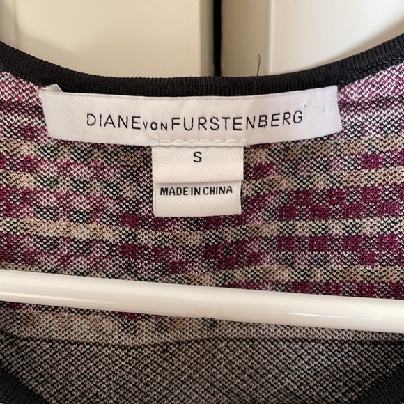 DVF Fit And Flare Dress S - Picture 2 of 7